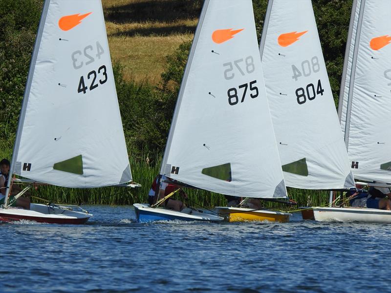 Comet open meeting at Cransley photo copyright Helen Britton taken at Cransley Sailing Club and featuring the Comet class