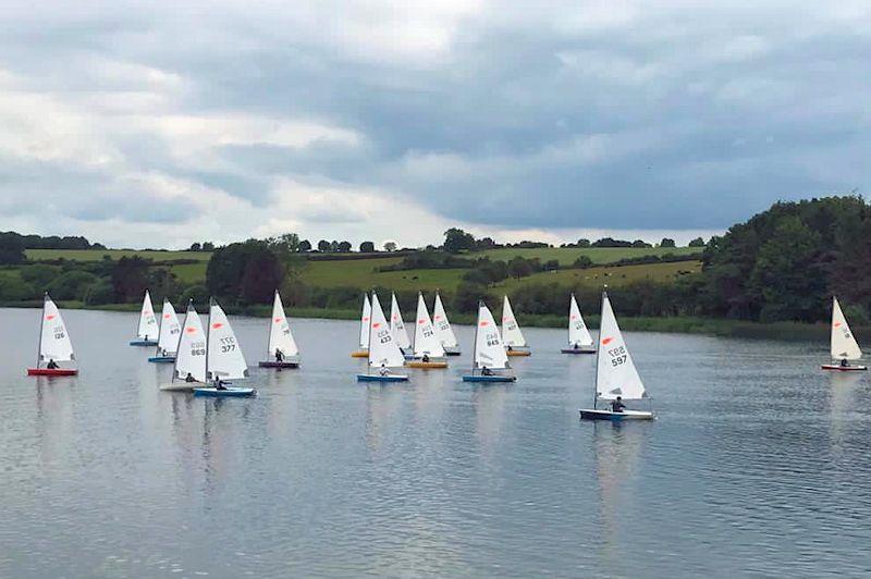 Comet open meeting at Cransley photo copyright Helen Britton taken at Cransley Sailing Club and featuring the Comet class