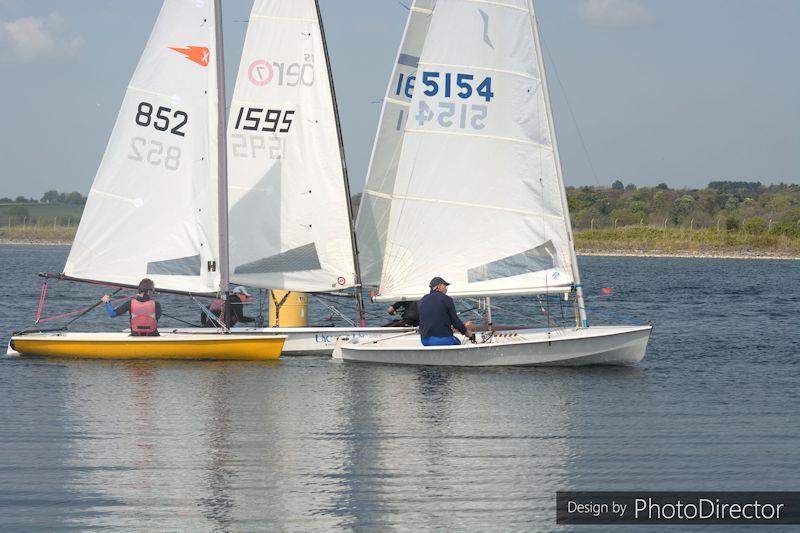 Mark room calls - Border Counties Midweek Sailing at Shotwick Lake photo copyright Pete Chambers / www.instagram.com/boodog_photography taken at Shotwick Lake Sailing and featuring the Comet class