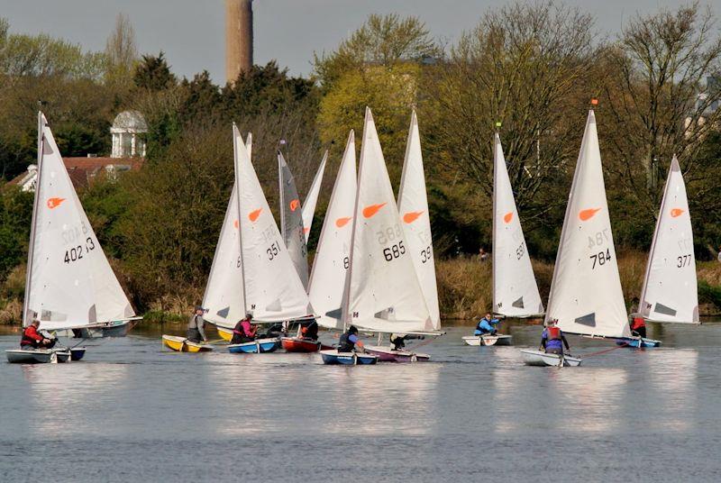 Comet open meeting at Nottingham photo copyright Peter Staples taken at Nottingham Sailing Club and featuring the Comet class