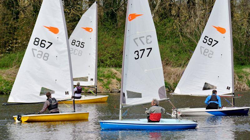 Comet open meeting at Nottingham photo copyright Peter Staples taken at Nottingham Sailing Club and featuring the Comet class