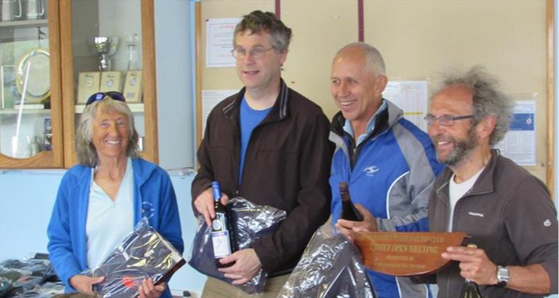 Winsford Flash Comet Open (l-r) Rosemarie Benson, Chris Robinson, Pete Coop, Eddie Pope - photo © Brian Herring