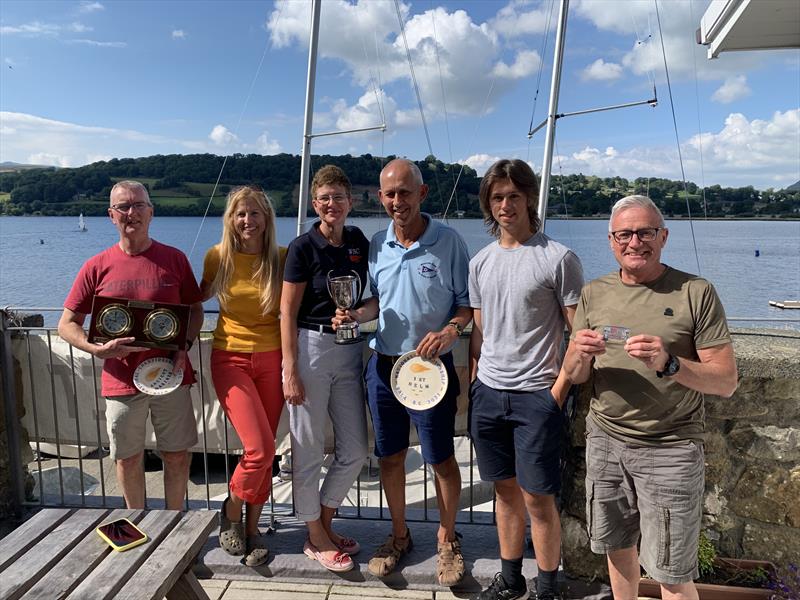 Winsford Flash SC win the Team Prize in the 2022 Comet Nationals at Bala photo copyright Charlotte Coop taken at Bala Sailing Club and featuring the Comet class