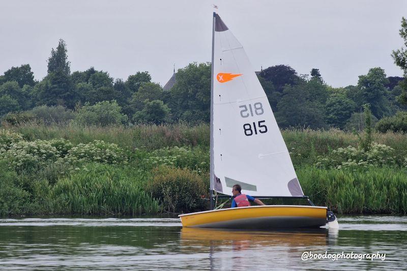 Dave Turtle wins the Border Counties midweek sailing at Chester photo copyright Peter Chambers / boodogphotography taken at Chester Sailing & Canoeing Club and featuring the Comet class