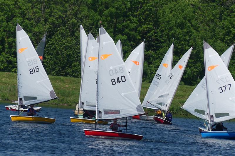 Race 1 - Comet open meeting at Shustoke photo copyright Norah Jaggers taken at Shustoke Sailing Club and featuring the Comet class