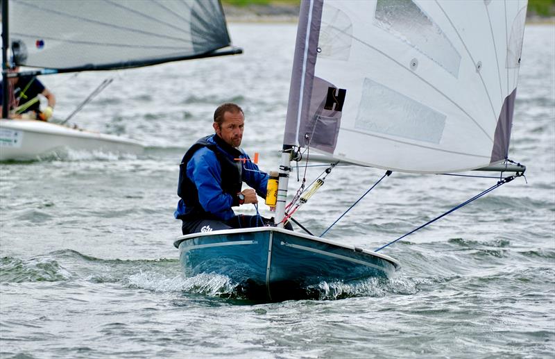 Third overall, Pete Chambers - Border Counties Midweek Sailing at Shotwick Lake - photo © Ian Clowes