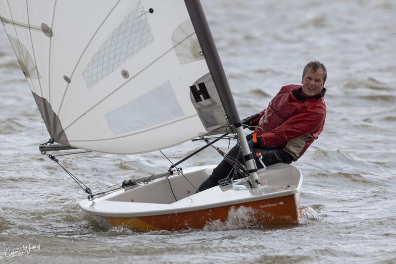 2025 Comet Nationals at Gunfleet - Alastair Stagg of Bowmoor Sailing Club photo copyright Colin Waddell taken at Gunfleet Sailing Club and featuring the Comet class