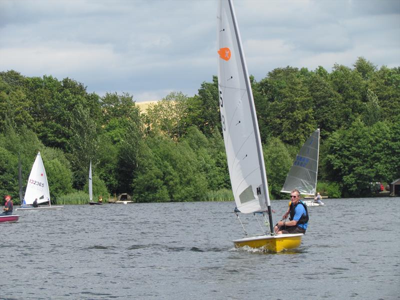 Dave Turtle wins the Border Counties at Shropshire Sailing Club - photo © Brian Herring
