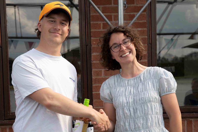 Harry Marlow, third overall - Comet open meeting at Shustoke photo copyright Viki Rose taken at Shustoke Sailing Club and featuring the Comet class