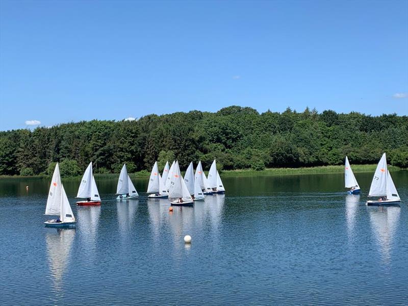 Comet Duo Championship at Cransley photo copyright Helen Britton taken at Cransley Sailing Club and featuring the Comet Duo class