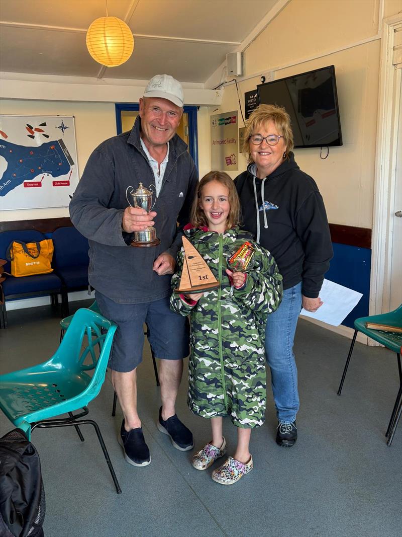 2025 Comet Duo 'Worlds' at Cransley - Nigel and Matilda photo copyright Sue Bull taken at Cransley Sailing Club and featuring the Comet Duo class