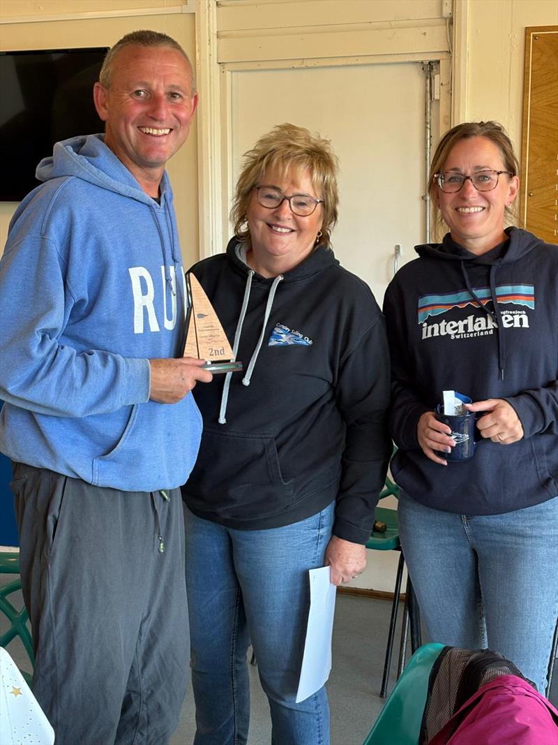 2025 Comet Duo 'Worlds' at Cransley - Andy and Amanda photo copyright Sue Bull taken at Cransley Sailing Club and featuring the Comet Duo class