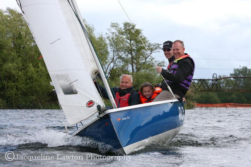 Kingsmead Sailing Club Open Day photo copyright Jackie Lawton / www.jacquelinelawtonphotography.com taken at Kingsmead Sailing Club and featuring the Comet Trio class