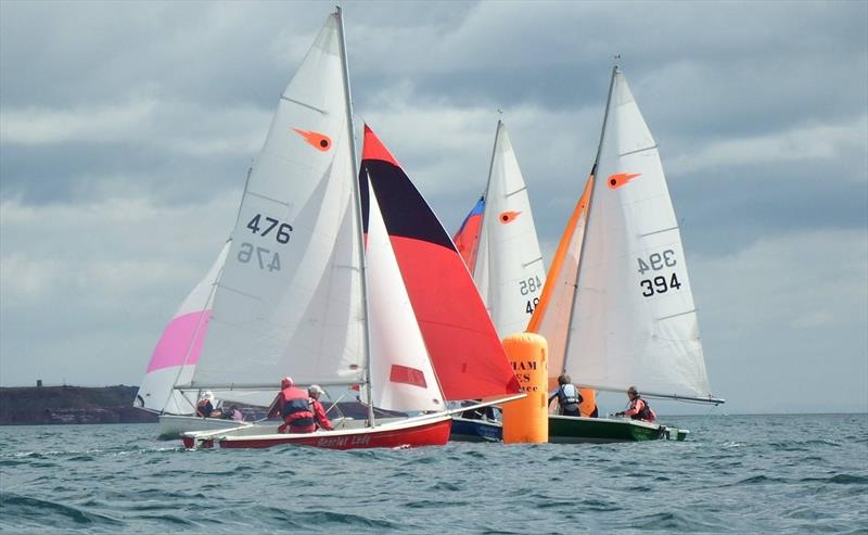 Comet Trio Nationals photo copyright Anthony Garratt taken at Exe Sailing Club and featuring the Comet Trio class