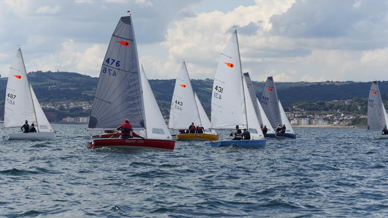 Noble Marine Comet Trio Nationals at Exe day 2 photo copyright Mike Acred taken at Exe Sailing Club and featuring the Comet Trio class