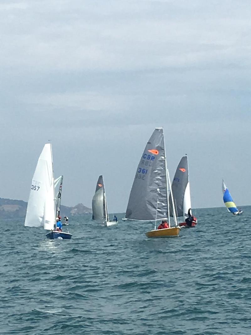 Comet Trio Nationals at Brixham photo copyright Sharon Padro taken at Brixham Yacht Club and featuring the Comet Trio class