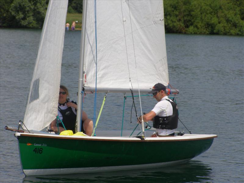 Racing at Whitefriars for the Comet Trio Inlands photo copyright Karen Collyer taken at Whitefriars Sailing Club and featuring the Comet Trio class