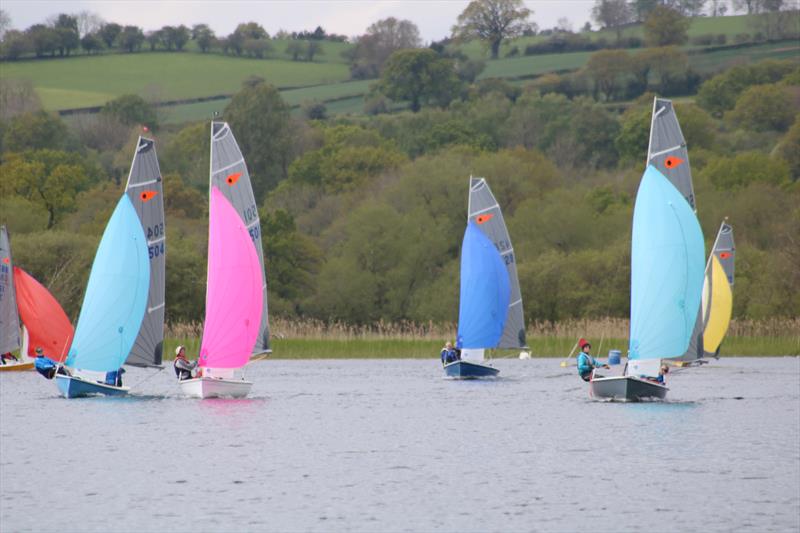 Noble Marine Comet Trio Inland Championship at Llangorse photo copyright Robert Dangerfield taken at Llangorse Sailing Club and featuring the Comet Trio class