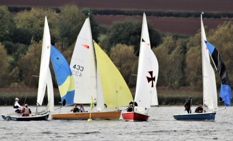 Comet Trio Inland Championship at Llangorse photo copyright Robert Dangerfield taken at Llangorse Sailing Club and featuring the Comet Trio class