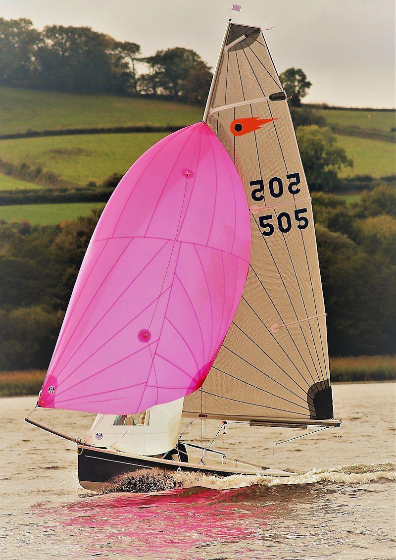 Comet Trio Inland Championship at Llangorse photo copyright Robert Dangerfield taken at Llangorse Sailing Club and featuring the Comet Trio class