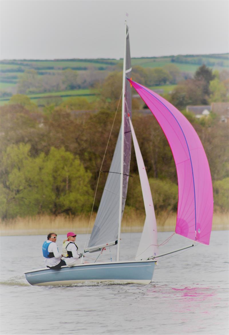 Noble Marine Comet Trio Inlands at Llangorse photo copyright Robert Dangerfield taken at Llangorse Sailing Club and featuring the Comet Trio class