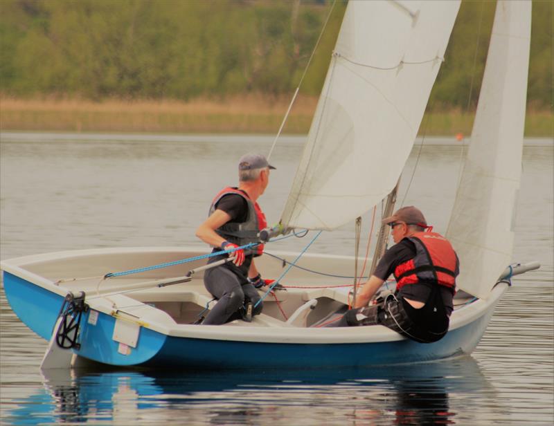 Noble Marine Comet Trio Inlands at Llangorse photo copyright Robert Dangerfield taken at Llangorse Sailing Club and featuring the Comet Trio class
