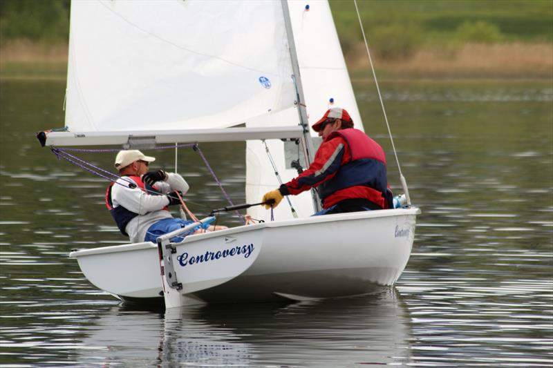 Noble Marine Comet Trio Inlands at Llangorse photo copyright Robert Dangerfield taken at Llangorse Sailing Club and featuring the Comet Trio class