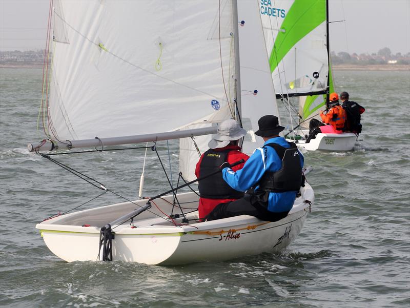 Isle of Sheppey race 2024 photo copyright Nick Champion / www.championmarinephotography.co.uk taken at Isle of Sheppey Sailing Club and featuring the Comet Trio class