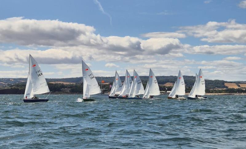 Day 2 - Noble Marine Comet Trio Mark 1 National Championship at Exe photo copyright Symon Garratt taken at Exe Sailing Club and featuring the Comet Trio class