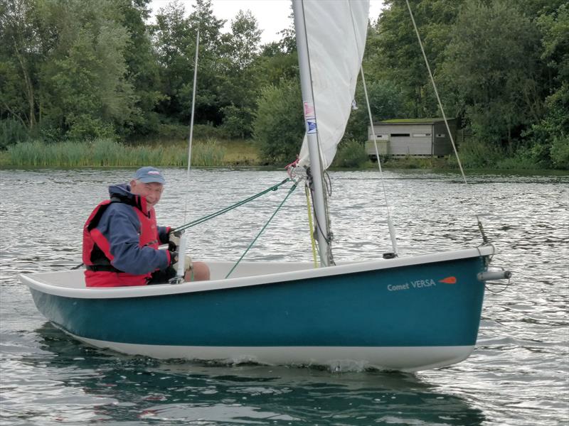 Jos Smith during the Bart's Bash event at SESCA photo copyright Mike Steele taken at St Edmundsbury Sailing & Canoeing Association and featuring the Comet Versa class