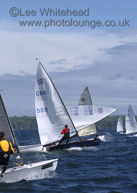 Action from the Contender nationals at Porthpean photo copyright Lee Whitehead / www.photolounge.co.uk taken at  and featuring the Contender class