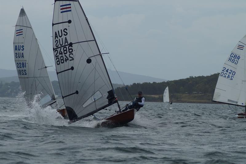 Contender World Championships at Lake Macquarie photo copyright Jantine Vogel taken at Belmont 16ft Sailing Club and featuring the Contender class