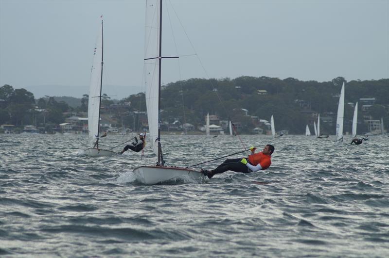 Contender World Championships at Lake Macquarie photo copyright Jantine Vogel taken at Belmont 16ft Sailing Club and featuring the Contender class