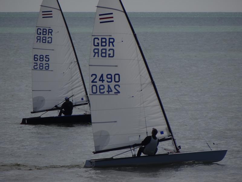 Contender open meeting at Hythe and Saltwood in 2015 photo copyright Mark Steeple taken at Hythe and Saltwood Sailing Club and featuring the Contender class