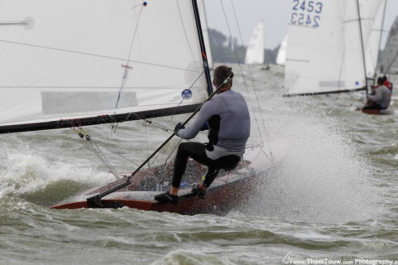 Day 4 at the Contender Worlds at Medmblik photo copyright Thom Touw / www.thomtouw.com taken at Royal Yacht Club Hollandia and featuring the Contender class