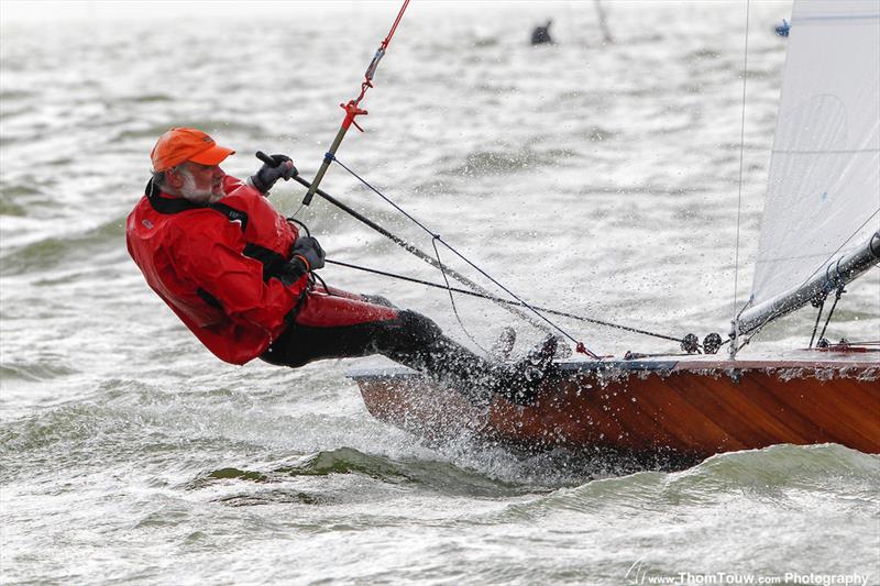 Day 4 at the Contender Worlds at Medmblik photo copyright Thom Touw / www.thomtouw.com taken at Royal Yacht Club Hollandia and featuring the Contender class