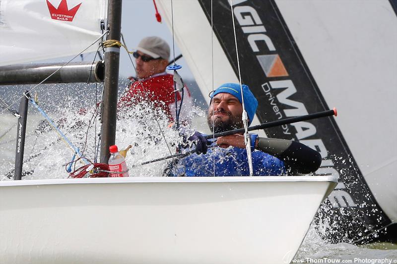 Contender World Championships at Medmblik photo copyright Thom Touw / www.thomtouw.com taken at Royal Yacht Club Hollandia and featuring the Contender class