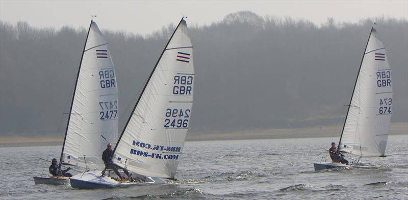 Contenders at Burton photo copyright Neil Rabbitts taken at Burton Sailing Club and featuring the Contender class