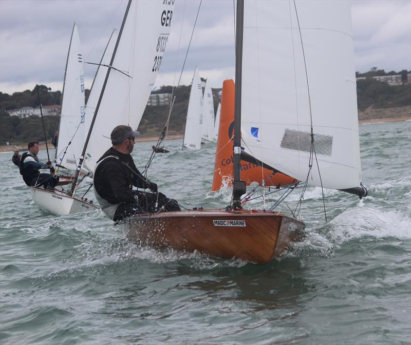 Contender Europeans at Highcliffe day 1 photo copyright Sarah Desjonqueres taken at Highcliffe Sailing Club and featuring the Contender class