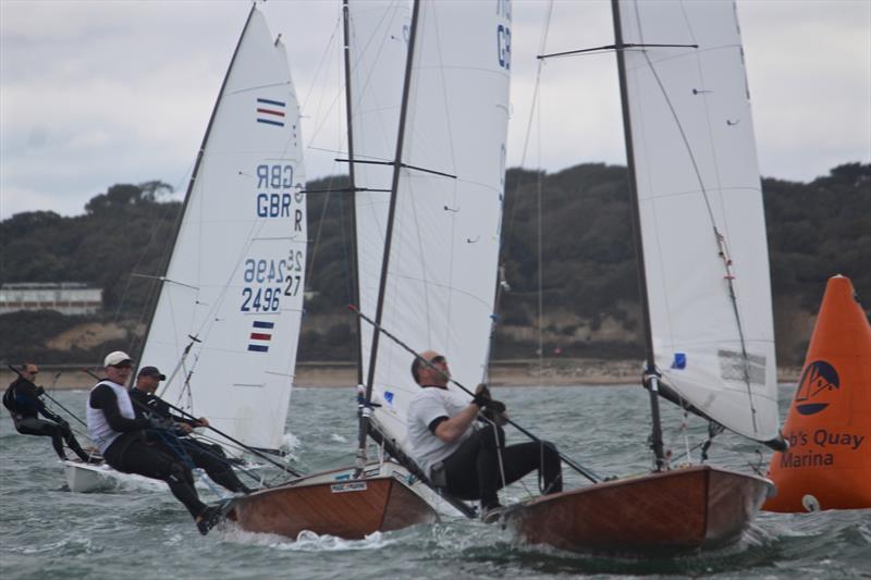 Contender Europeans at Highcliffe day 1 photo copyright Sarah Desjonqueres taken at Highcliffe Sailing Club and featuring the Contender class