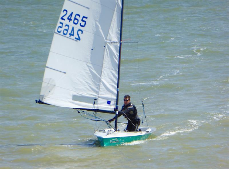 Contenders at Broadstairs photo copyright John Fullerton taken at Broadstairs Sailing Club and featuring the Contender class