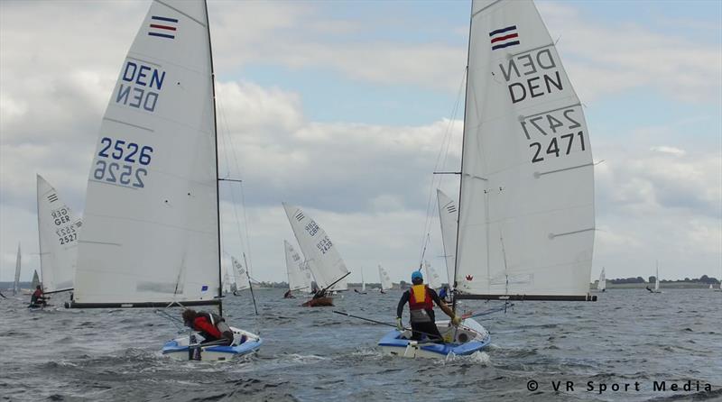 Downwind on day 5 of the Contender Worlds 2017 at Sønderborg, Denmark photo copyright VR Sport Media taken at Sønderborg Yacht Club and featuring the Contender class