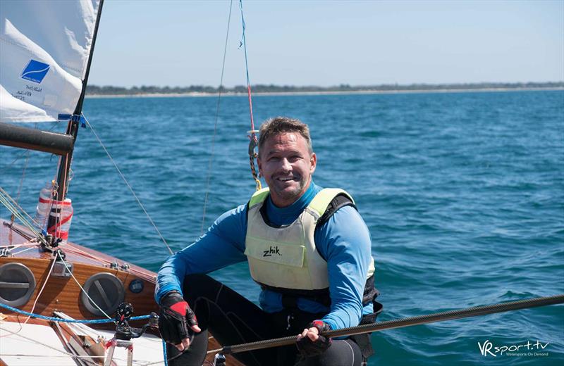 Jason Beebe wins the Soho Lawyers Australian Contender Championship 2018 photo copyright VR Sport Media taken at McCrae Yacht Club and featuring the Contender class