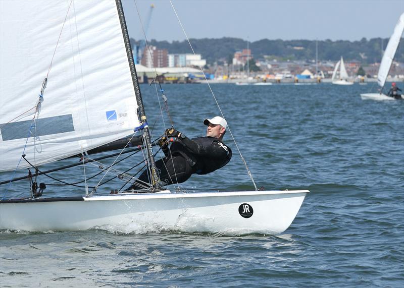 Craftinsure Contender Open at Poole photo copyright Mike Milward taken at Poole Yacht Club and featuring the Contender class