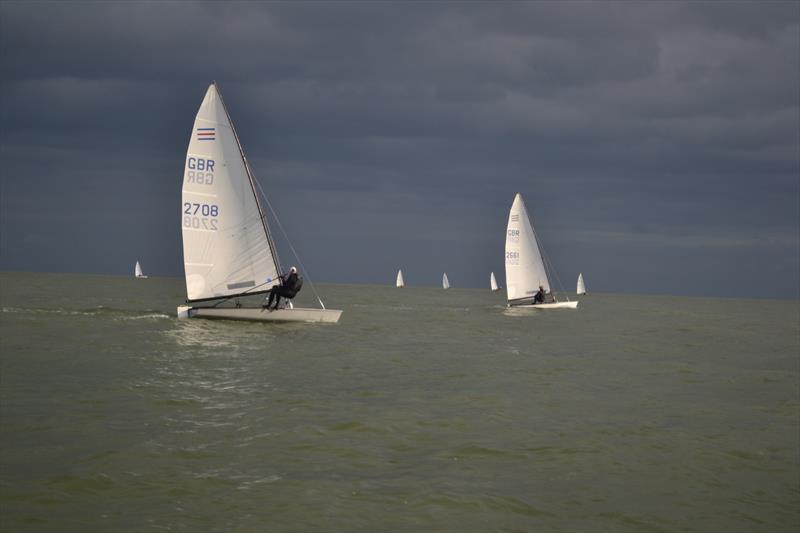 Contender Nationals at Broadstairs photo copyright Ed Presley taken at Broadstairs Sailing Club and featuring the Contender class