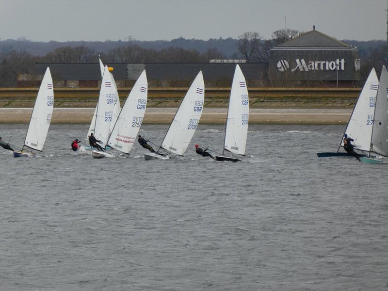 Contenders at Datchet Water photo copyright Rodger White taken at Datchet Water Sailing Club and featuring the Contender class