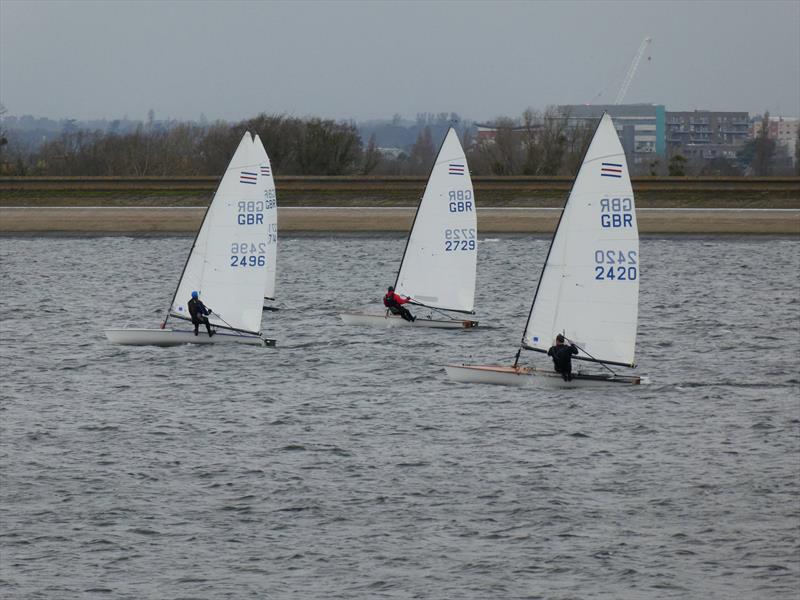 Contenders at Datchet Water photo copyright Rodger White taken at Datchet Water Sailing Club and featuring the Contender class