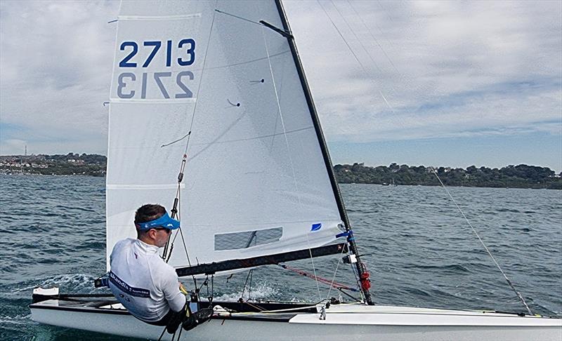 Allen Contender Open at Castle Cove photo copyright Richard Le Mare taken at Castle Cove Sailing Club and featuring the Contender class