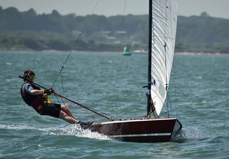 Allen Contender Open at Weston photo copyright David Henshall taken at Weston Sailing Club and featuring the Contender class