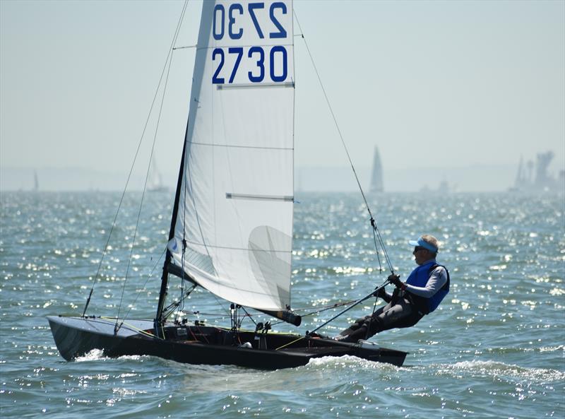 Allen Contender Open at Weston photo copyright David Henshall taken at Weston Sailing Club and featuring the Contender class